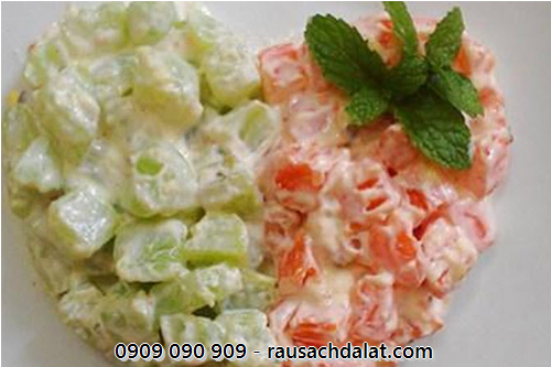 Raucusach.vn địa chỉ cung cấp rau tươi hảo hạng để thực hiện các món salad trộn tuyệt vời